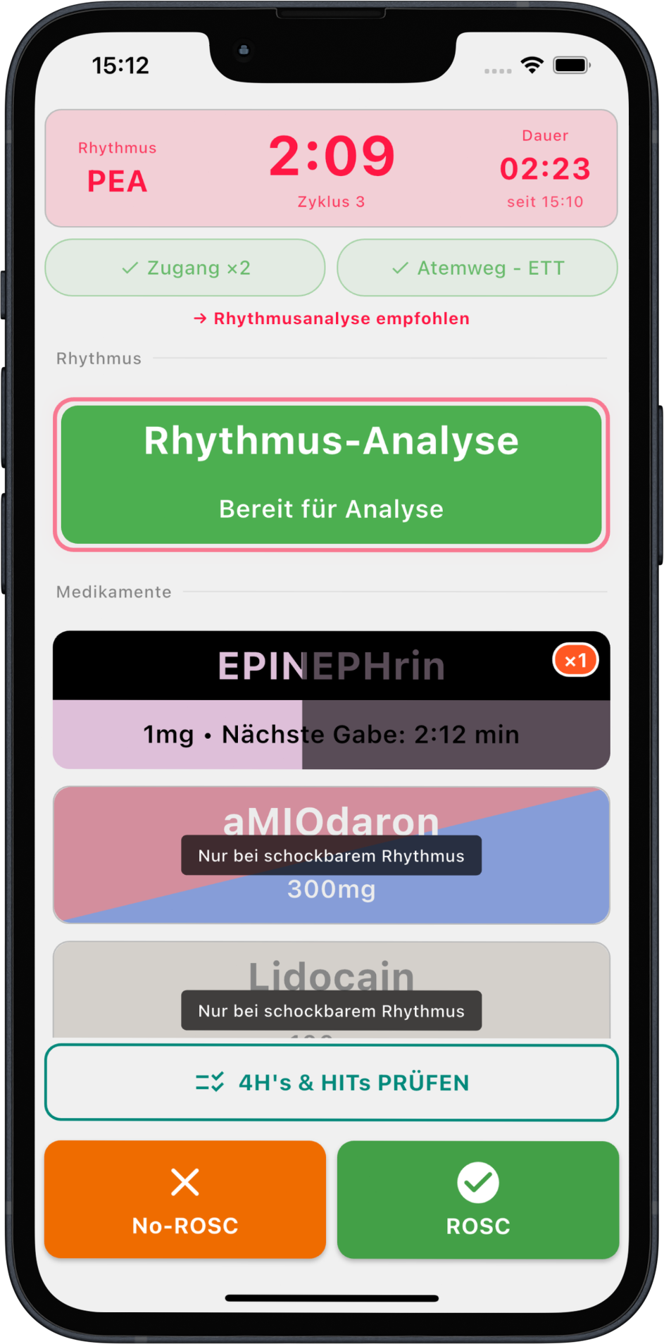 Hauptansicht Reanimation